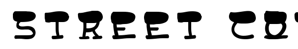 Street Cowboys font preview